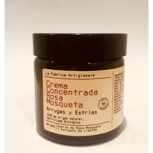 Crema Concentrada Facial Rosa Mosqueta Bio 60 ml.