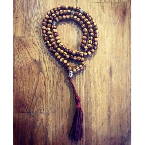 Malas Budista 108 jaspe africano ॐ